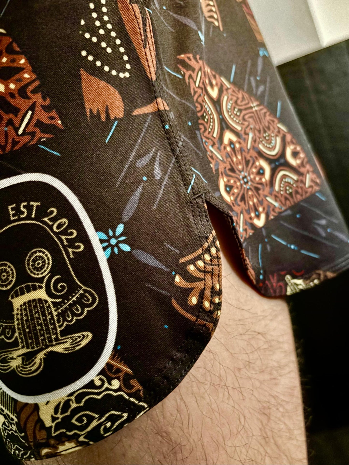 Batik Petak-petak| Training Shorts